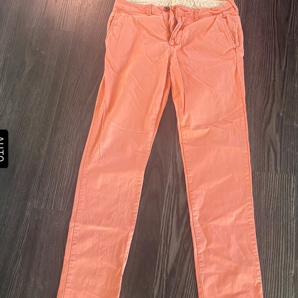 🍍HOLLISTER SLACKS 🍍SIZE 30x32🍍apricot color🍍C-2